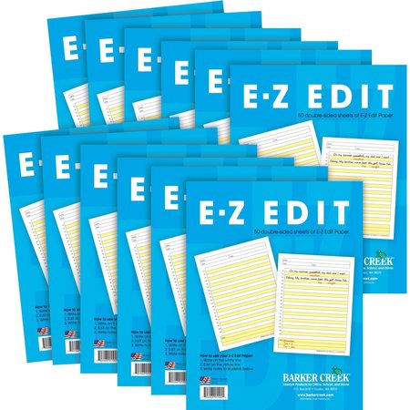 BARKER CREEK E-Z Edit Paper, 600 sheets/Package 5502-12